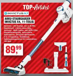 EDEKA Foodservice Invictusx7 akku-staubsauger invictus x4, 11-teilig Angebot
