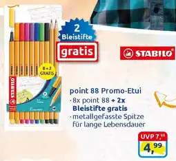 duo schreib & spiel STABILO point 88 Promo-Etui Angebot