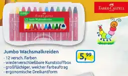 duo schreib & spiel FABER CASTELL Jumbo Wachsmalkreiden Angebot