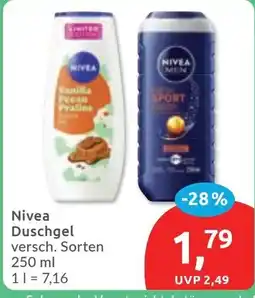 Budni Nivea Duschgel Angebot