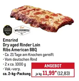 METRO Emsrind Dry aged Rinder Loin Ribs American BBQ Angebot