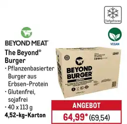 METRO BEYOND MEAT The Beyond® Burger Angebot
