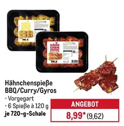 METRO Hähnchenspieße HÄHN CHEN SPIEßE Angebot