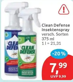 Budni Clean Defense Insektenspray Angebot