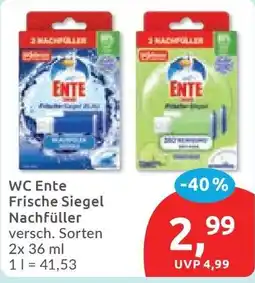 Budni WC Ente Frische Siegel Nachfüller Angebot