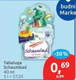 Budni Tabaluga Schaumbad Angebot