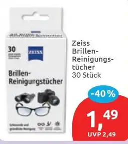 Budni Zeiss Brillen-Reinigungstücher Angebot
