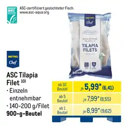 METRO ASC Tilapia Filet Angebot