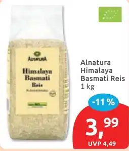 Budni Alnatura Himalaya Basmati Reis Angebot