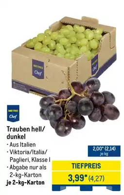 METRO Trauben hell/dunkel Angebot