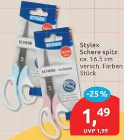 Budni Stylex Schere spitz Angebot