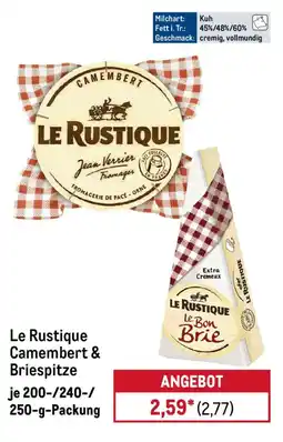METRO Le Rustique Camembert & Briespitze Angebot