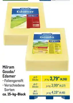 METRO Milram Gouda/Edamer Angebot