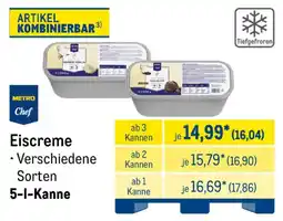 METRO Metro Chef Eiscreme Angebot
