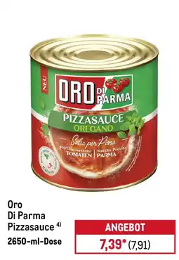 METRO Oro Di Parma Pizzasauce Angebot