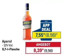 METRO Aperol Angebot