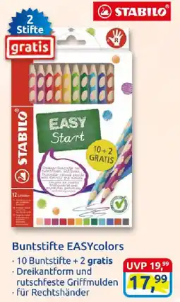 duo schreib & spiel STABILO Buntstifte EASYcolors Angebot