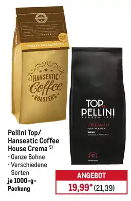 METRO Pellini Top/Hanseatic Coffee House Crema Angebot