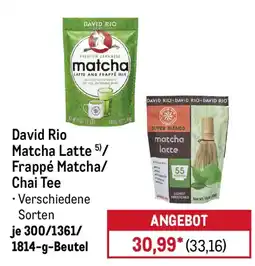 METRO David Rio Matcha Latte Angebot