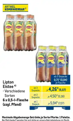 METRO Lipton Eistee Angebot