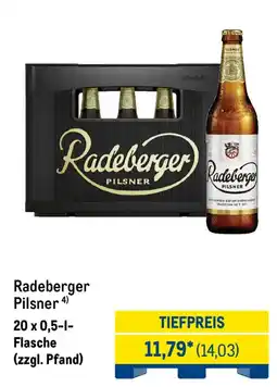 METRO Radeberger Pilsner Angebot