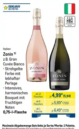 METRO Zonin Angebot