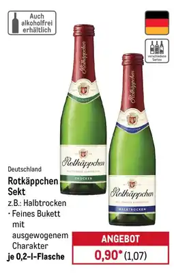 METRO Rotkäppchen Sekt Angebot