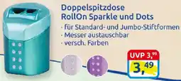 duo schreib & spiel Doppelspitzdose RollOn Sparkle und Dots Angebot