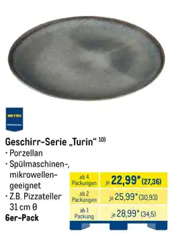 METRO Geschirr-Serie „Turin“ Angebot