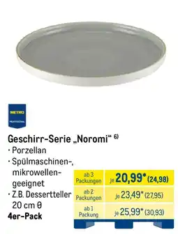 METRO Geschirr-Serie „Noromi“ Angebot
