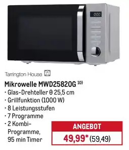 METRO Tarrington House Mikrowelle MWD25820G Angebot