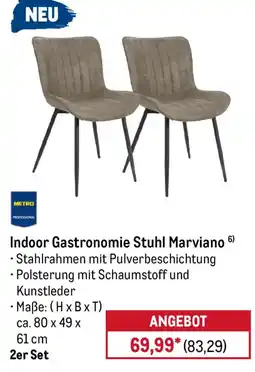 METRO Indoor Gastronomie Stuhl Marviano Angebot