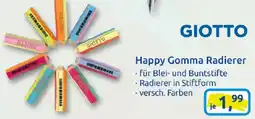duo schreib & spiel GIOTTO Happy Gomma Radierer Angebot