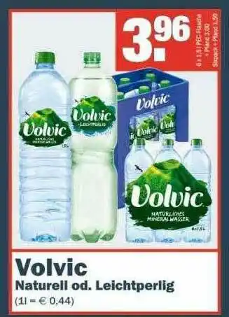 Benz Getränke Volvic Naturell Od Leichtperlig Angebot