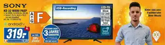 expert Techno Land Sony Kd 32 W800 Paep Led-tv Angebot