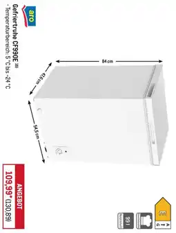 METRO aro Gefriertruhe CFE990E Angebot