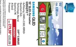 METRO SAMSUNG QLED 55" QLED-Fernseher GQ55Q7F2 Angebot