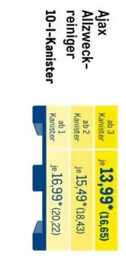 METRO Ajax Allzweck-reiniger Angebot