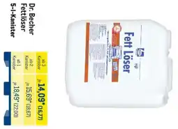 METRO Dr. Becher Fettlöser Angebot
