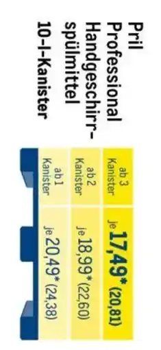 METRO Pril Professional Handgeschirrspülmittel Angebot