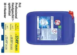 METRO Pril Professional Handgeschirrspülmittel Angebot