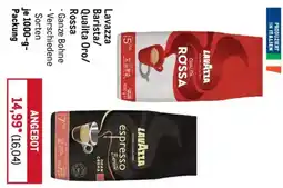 METRO Lavazza Barista/Qualita Oro/Rossa Angebot