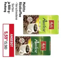 METRO Melitta Röstkafee Angebot