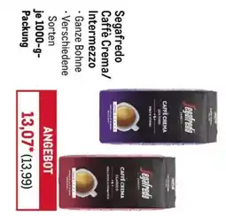 METRO Segafredo Caffè Crema/Intermezzo Angebot