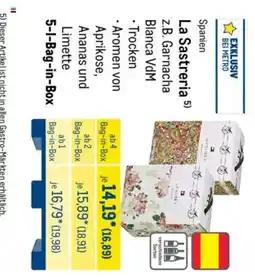 METRO La Sastreria Angebot