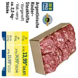METRO Argentinische Rinder Steakhüfte Angebot