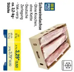 METRO Schweinelachse Angebot