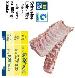 METRO Schweine Loin-Ribs Angebot