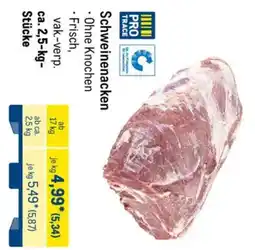 METRO Schweinenacken Angebot