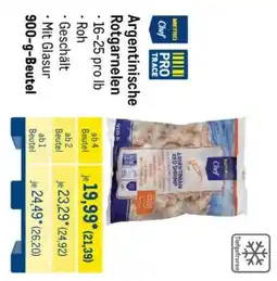 METRO Argentinische Rotgarnelen Angebot